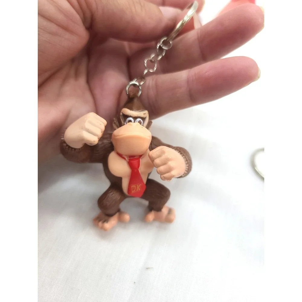 12 Nintendo Suoer Mario Bros Characters Keychains